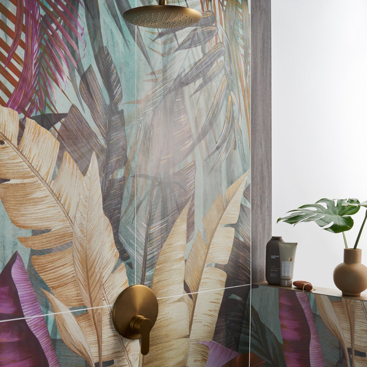 Paula Purroy Rainforest Multicolor 24x48 Porcelain Tile