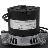 Rheem 70-21496-83 blower motor - label view (Voltage: 120v; Product Type: Blower Motor)