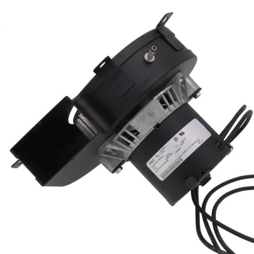 Rheem 70-21496-83 blower motor - side view (Voltage: 120v; Product Type: Blower Motor)