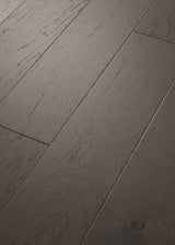 Shaw Hickory Bismarck hardwood flooring — color and finish detail
