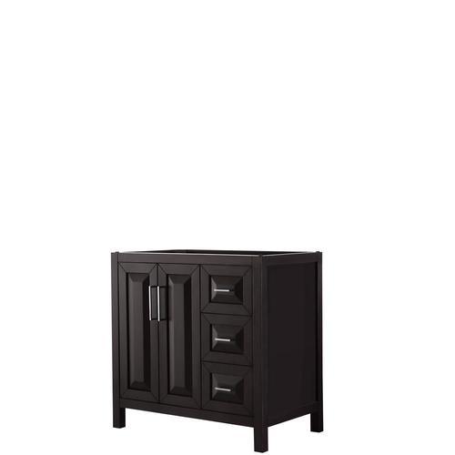 Wyndham Collection Daria 36-in Dark Espresso Bathroom Vanity Cabinet