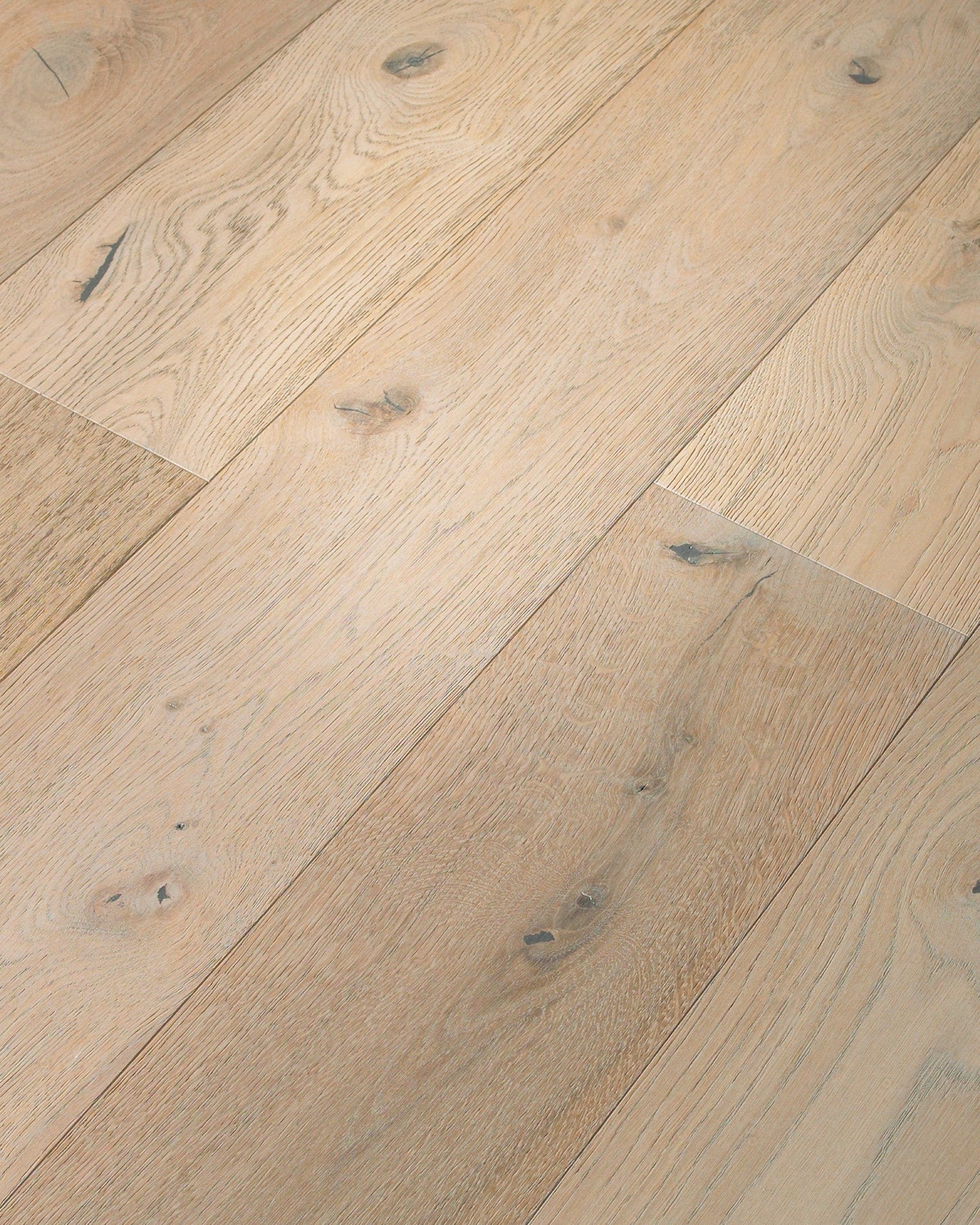 Shaw White oak French Quarter hardwood flooring — color and finish detail
