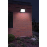 150-Watt Equivalent Integrated LED Bronze 14 in. Outdoor Wall Pack Light 5000K Daylight Photocell Compatible 3500 Lumens