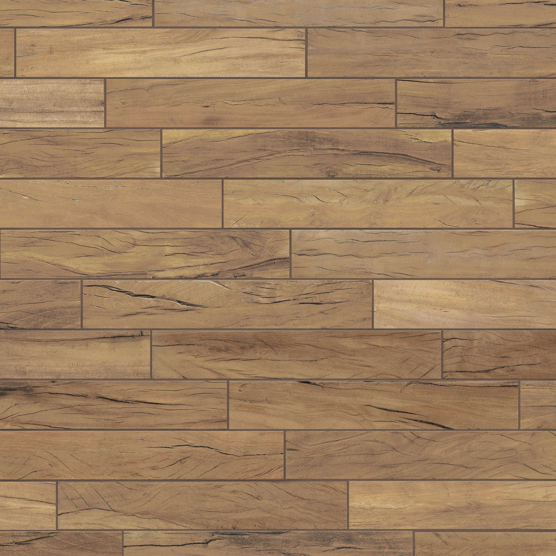 Affinity Tile Kings Forest Natural 3-in x 18-in Matte Ceramic Wood look Floor and Wall Tile product image