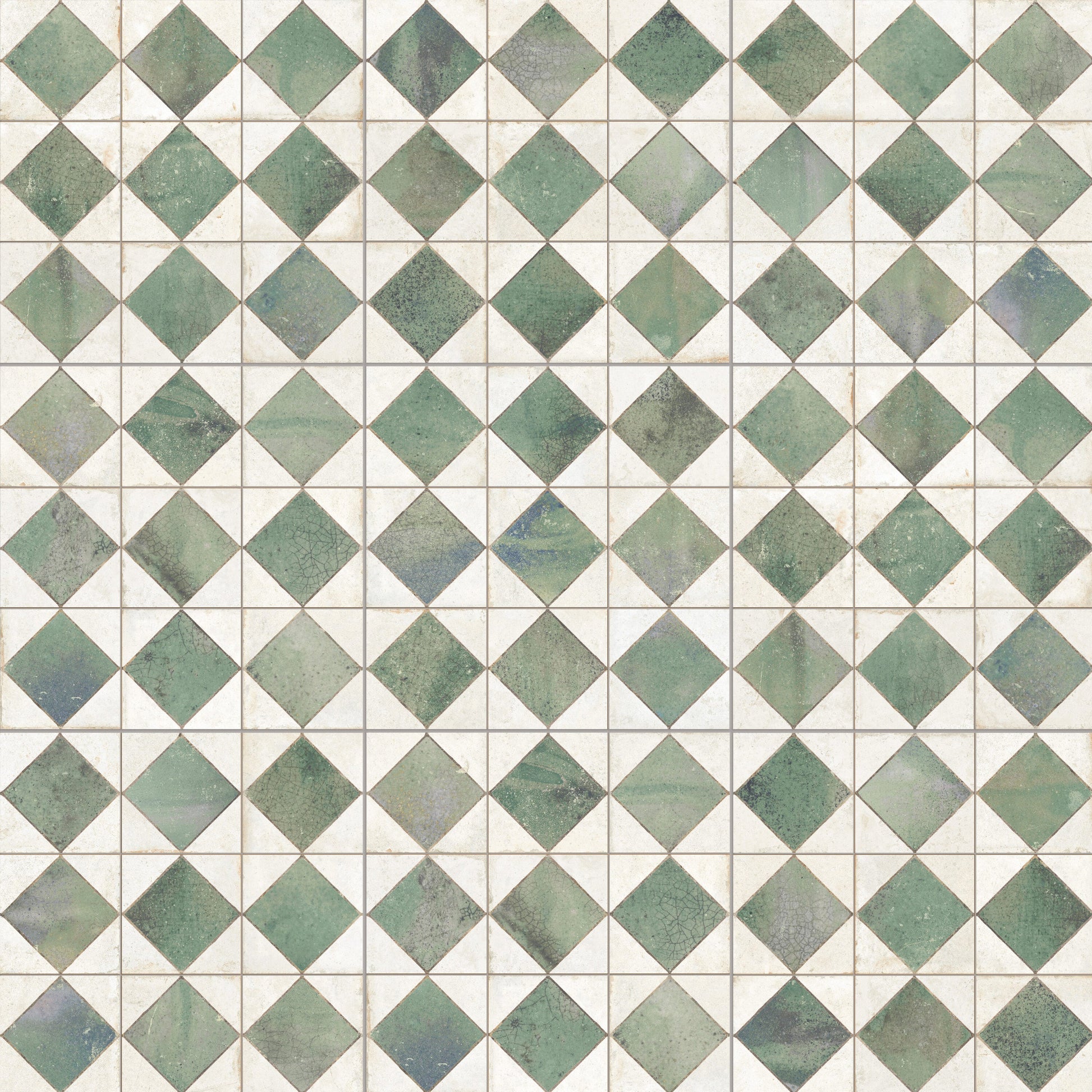 Affinity Tile Kings Arles Green 13-in x 13-in Multi-finish Ceramic Floor and Wall Tile product image