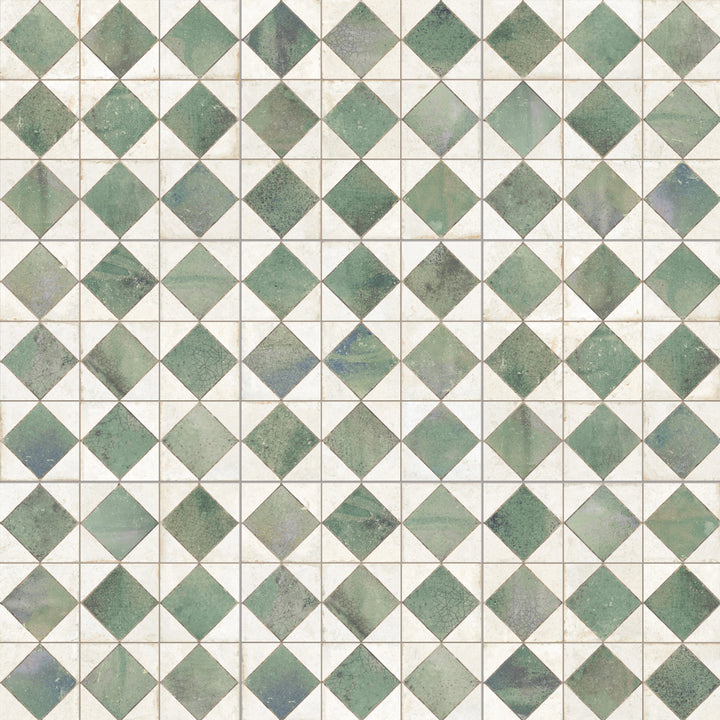 Affinity Tile Kings Arles Green 13-in x 13-in Multi-finish Ceramic Floor and Wall Tile product image