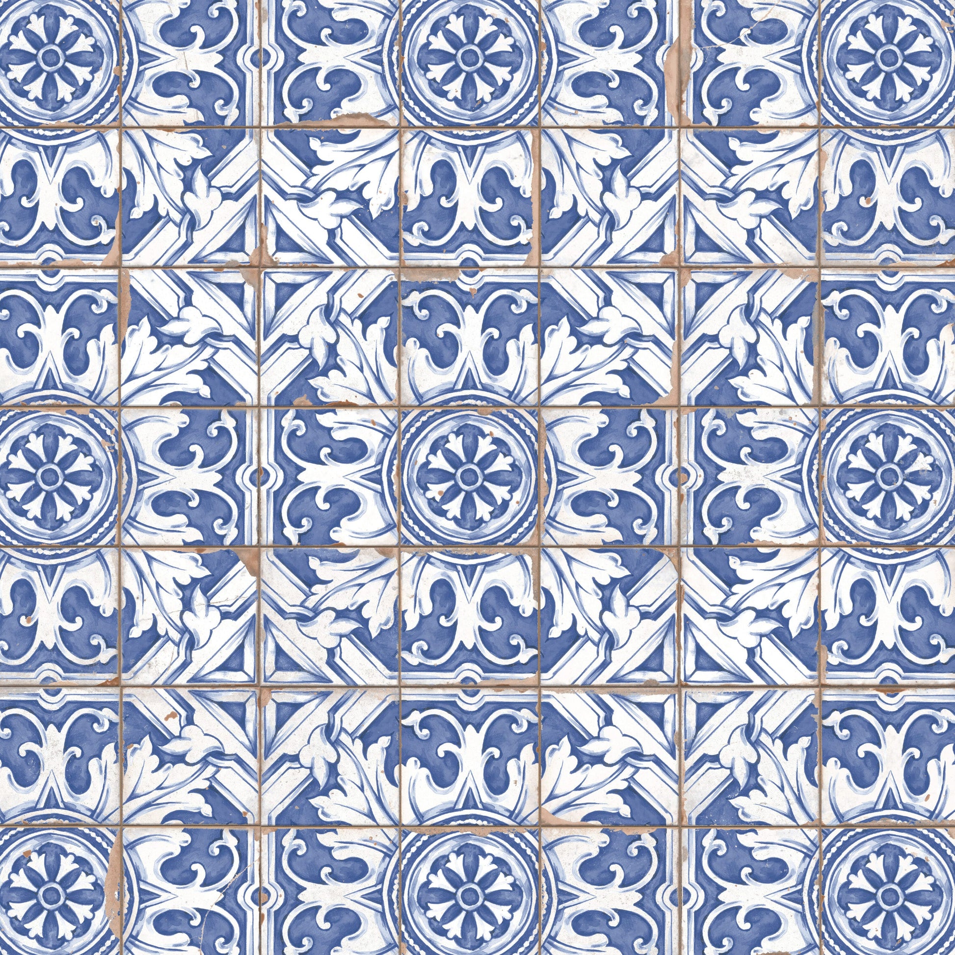 Affinity Tile Kings Campania Minori 13-in x 13-in Multi-finish Ceramic Patterned Floor and Wall Tile product image