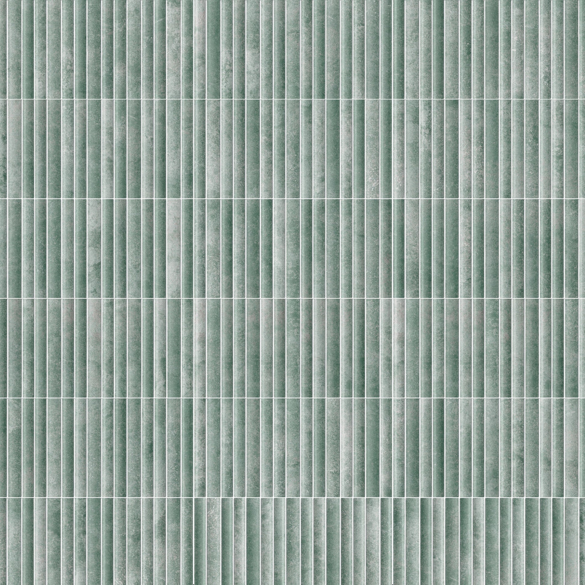Affinity Tile Rubik Aloe 6-in x 12-in Glossy Ceramic Cement look Wall Tile product image