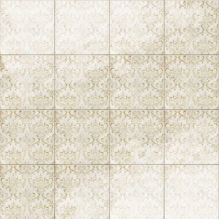 Affinity Tile Milano Decor Daman Beige 8-in x 8-in Multi-finish Ceramic Patterned Wall Tile product image