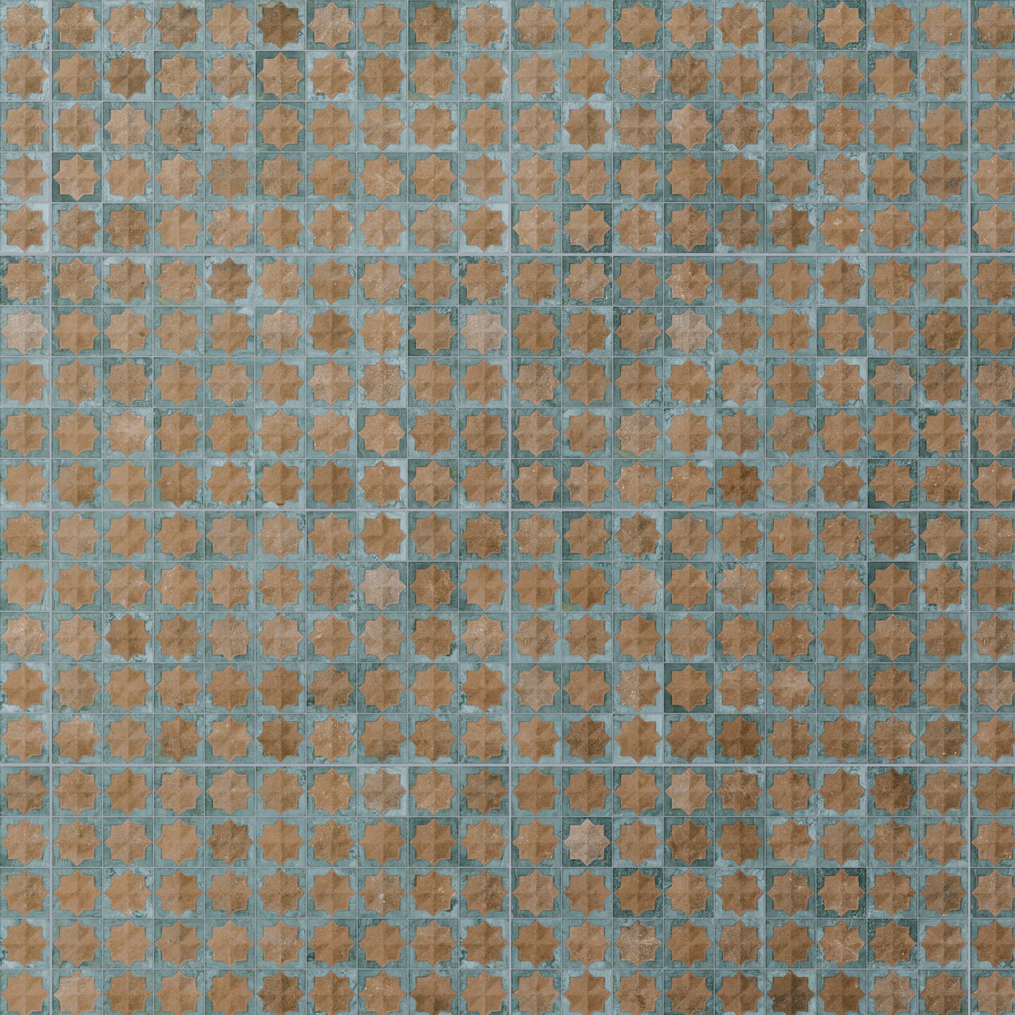 Affinity Tile Tetuan Astre Terra Aqua 12-in x 22-in Multi-finish Porcelain Wall Tile product image