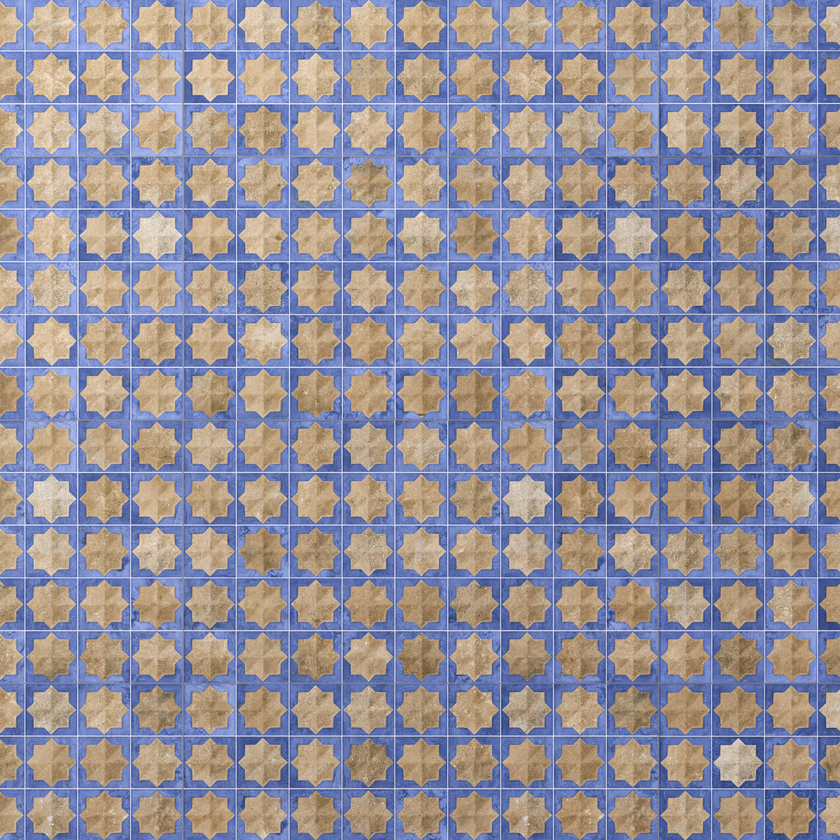 Affinity Tile Tetuan Astre Terra Cobalt 12-in x 22-in Multi-finish Porcelain Wall Tile product image