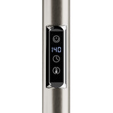 ANZZI Brushed Nickel Plug-In Wall-Mount Towel Warmer, 31.5 x 23.6 in, 7-Bar