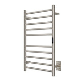 ANZZI Brushed Nickel Plug-In Wall Mount Towel Warmer, 20.08 W x 31.5 H x 4.41 D