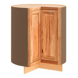 Diamond NOW Denver 36-in W x 35-in H x 23.75-in D Natural Rustic Hickory Lazy Susan Corner Base Cabinet, Fully Assembled