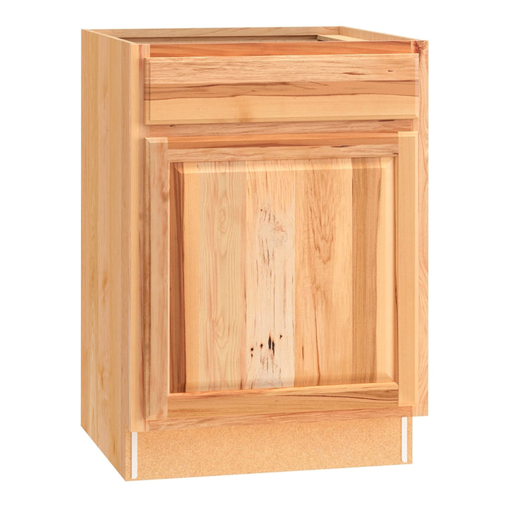 Diamond NOW Denver 24-in W x 35-in H x 23.75-in D Natural Door and Drawer Base Stock Cabinet