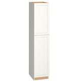 Diamond NOW Arcadia 18-in W x 90-in H x 23.75-in D TrueColor White Pantry Stock Cabinet