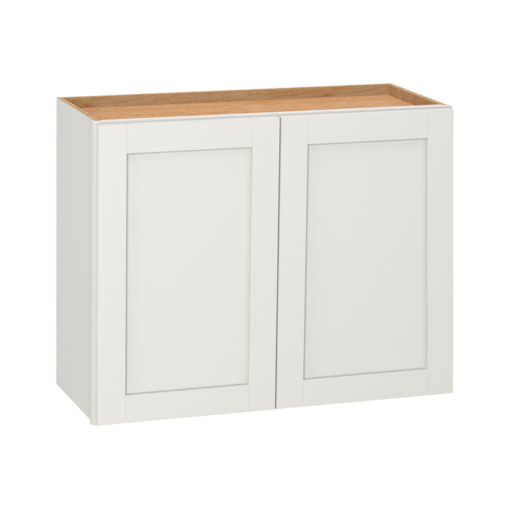 Diamond NOW Arcadia 30-in W x 24-in H x 12-in D TrueColor White Wall Cabinet, Shaker Doors