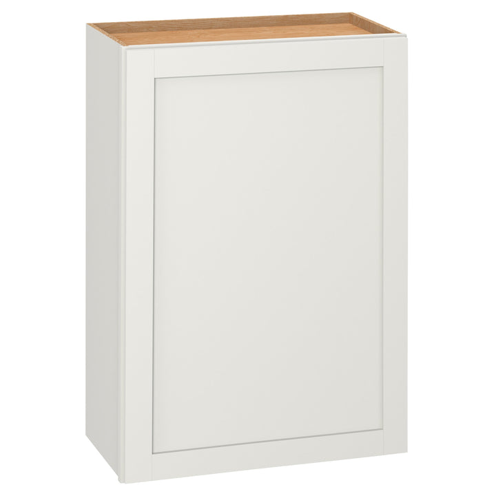 Diamond NOW Arcadia 24-in W x 36-in H x 12-in D TrueColor White Wall Cabinet, Shaker Door
