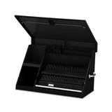 36 in. 0-Drawer Portable Top Chest in Black Powder Coated - Super Arbor