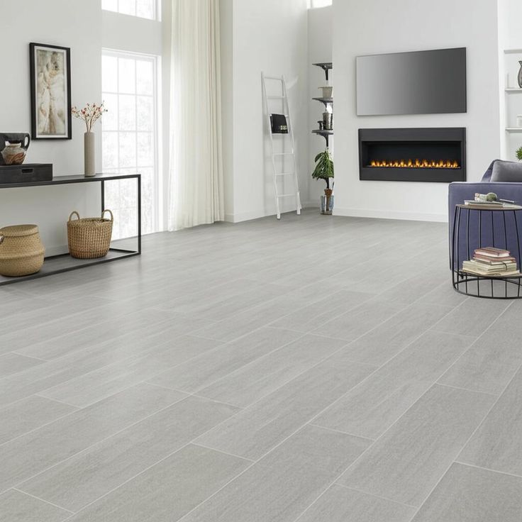 Home Decorators Collection Nova Falls Gray 12x24 Porcelain Tile