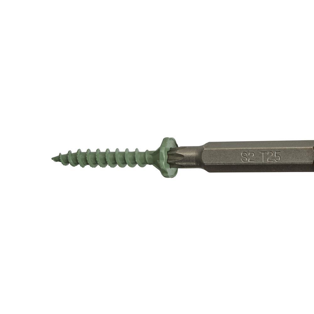 #9 x 1-5/8 in. Serrated Flat Head Star Drive Cement Board Screws (575-Pack)