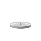 Rev-A-Shelf 24-in White Polymer Full-Circle Lazy Susan with Bottom Mount