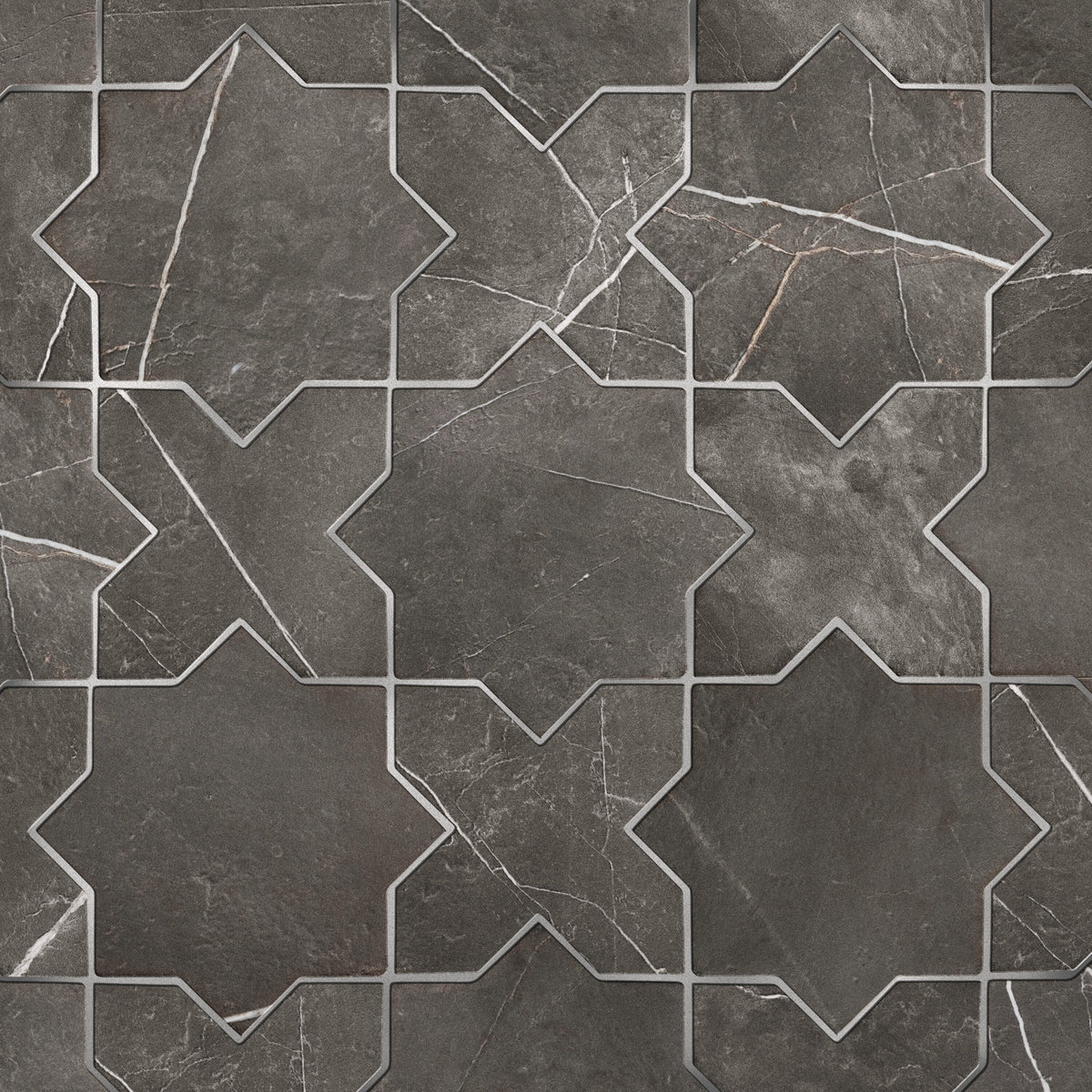 Affinity Tile Istanbul Star Night with Night Cross 6-in x 12-in Multi-finish Porcelain Marble look Multi-shaped Floor and Wall Tile product image
