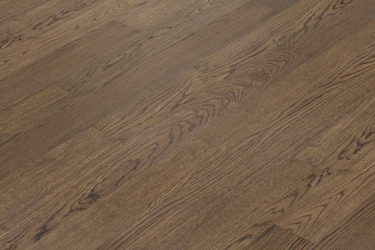 allen + roth White oak Fontainebleau hardwood flooring — alternate angle