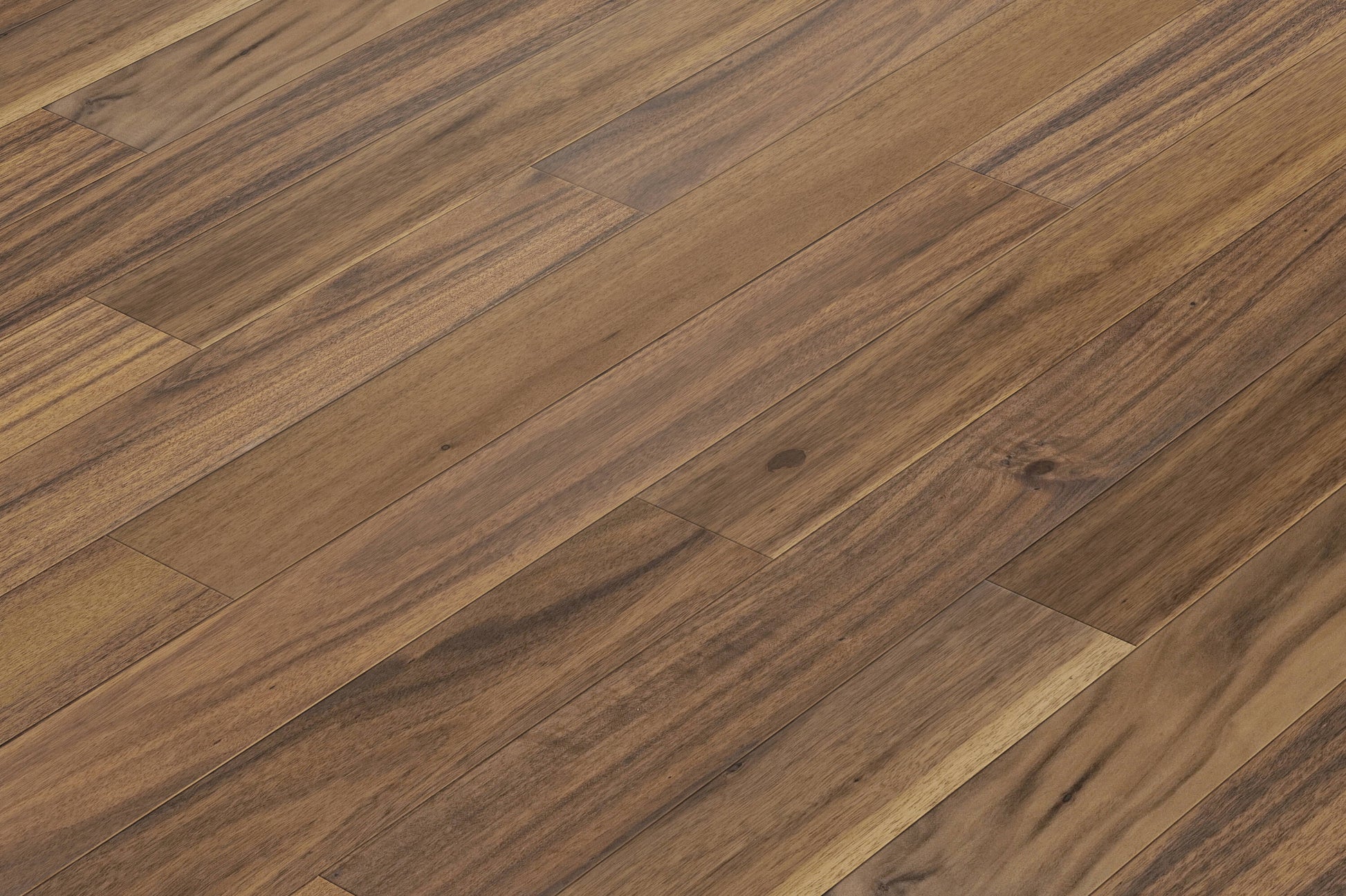 allen + roth Acacia Kuta hardwood flooring — lifestyle view