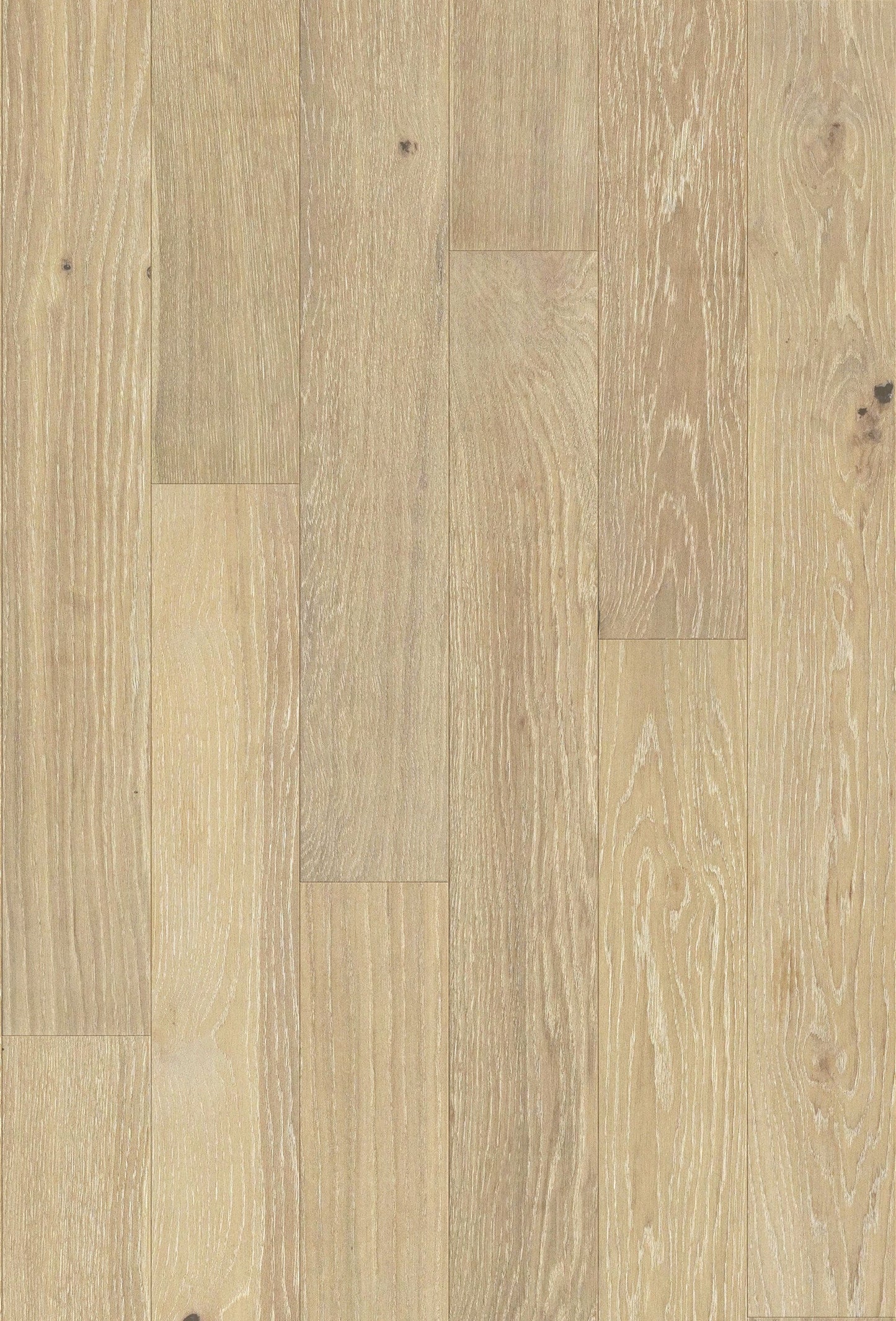 allen + roth White oak Yosemite hardwood flooring — detail view