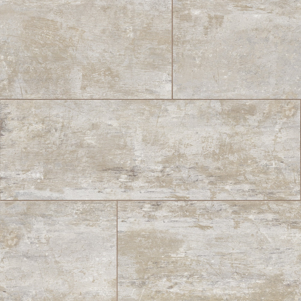 Affinity Tile Habanera Beige 12-in x 36-in Satin Ceramic Wood look Wall Tile product image