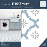 FloorPops 20-Piece 12-in x 12-in Multicolor Peel and Stick Vinyl Tile