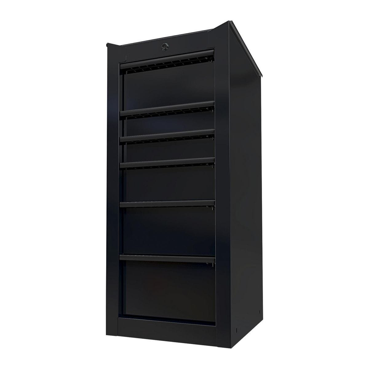 U.S. GENERAL 15 in. End Cabinet, Series 3, Black