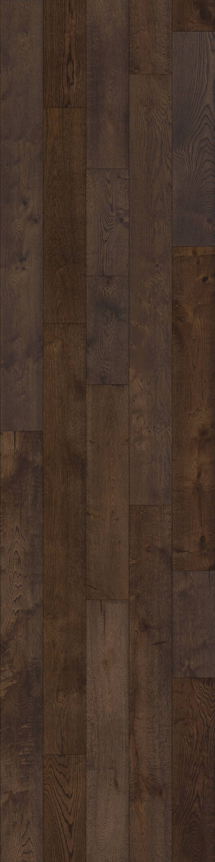 Shaw Oak Retreat hardwood flooring — carton and plank detail