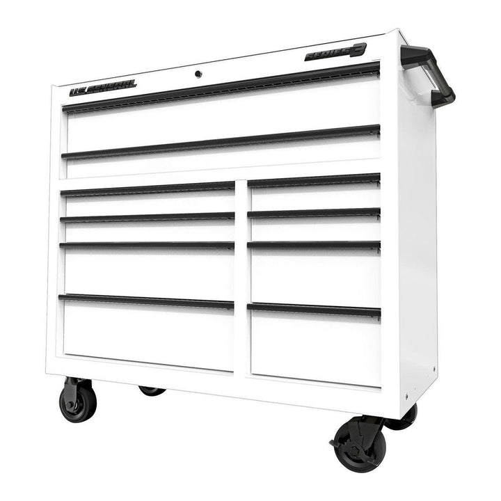 U.S. GENERAL 42 in. x 22 in. Roll Cab, Series 3, White