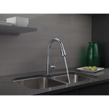 Essa Single-Handle Pull-Down Sprayer Kitchen Faucet with MagnaTite Docking in Arctic Stainless - Super Arbor