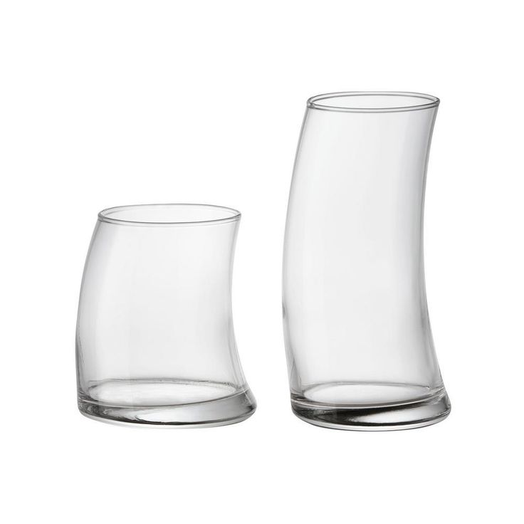 Swerve 16-Piece Drinkware Glass Set