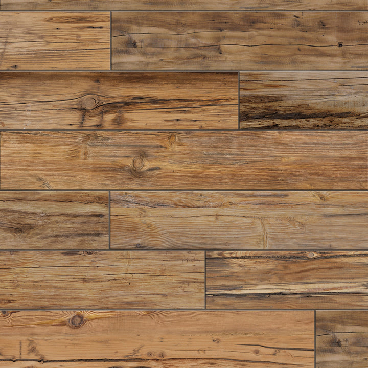 Affinity Tile Kings Wild 8-in x 48-in Matte Porcelain Wood look Floor and Wall Tile product image
