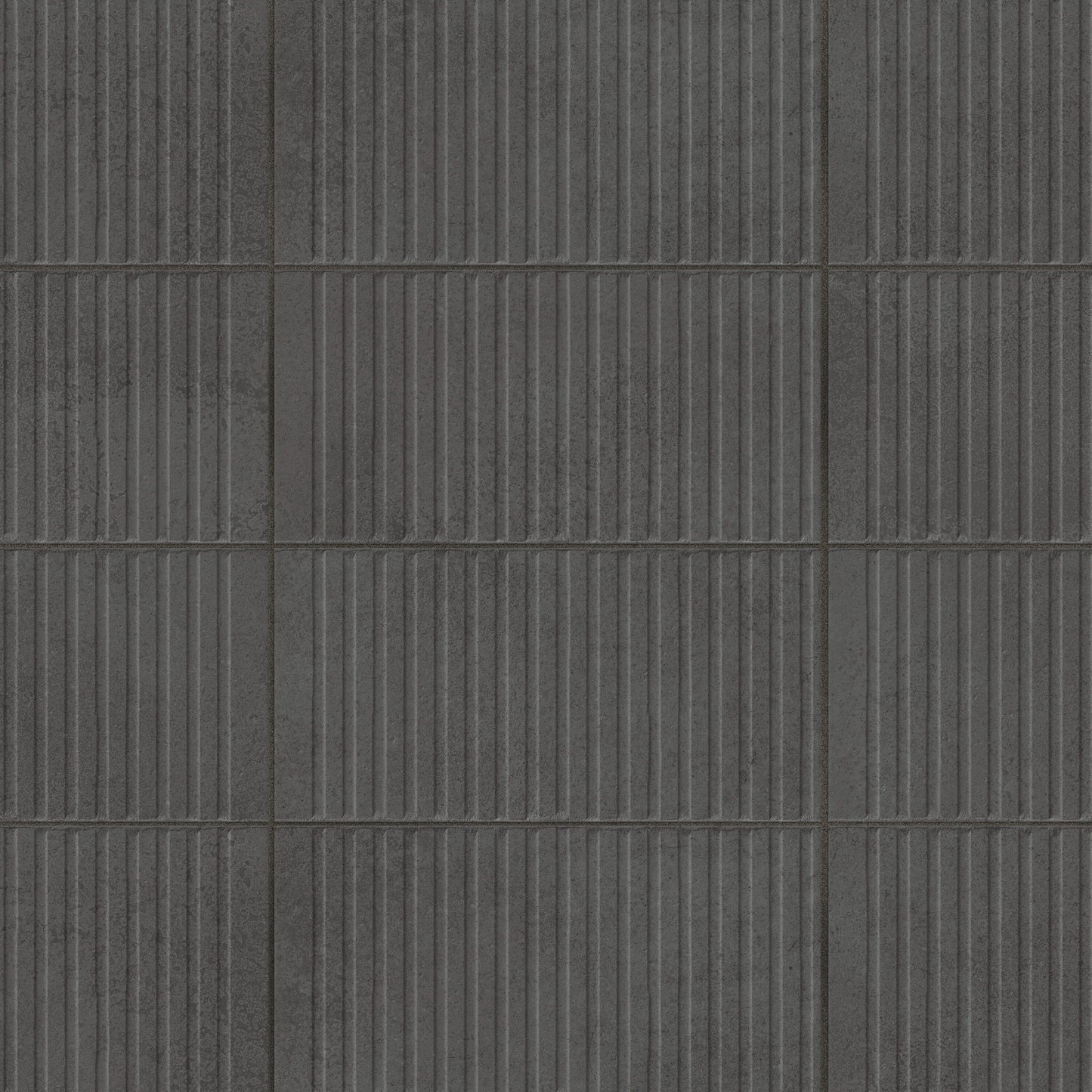 Affinity Tile Kings Loft Black 8-in x 16-in Matte Ceramic Cement look Wall Tile product image