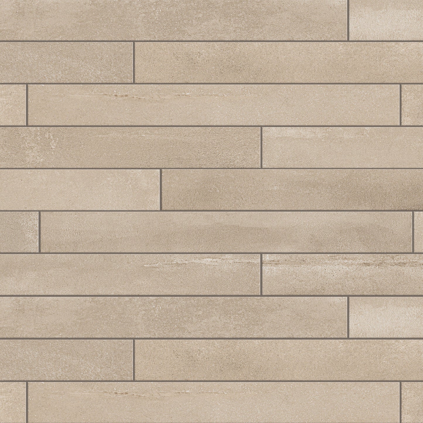 Affinity Tile Tucson Beige 2-in x 18-in Matte Porcelain Cement look Floor and Wall Tile product image