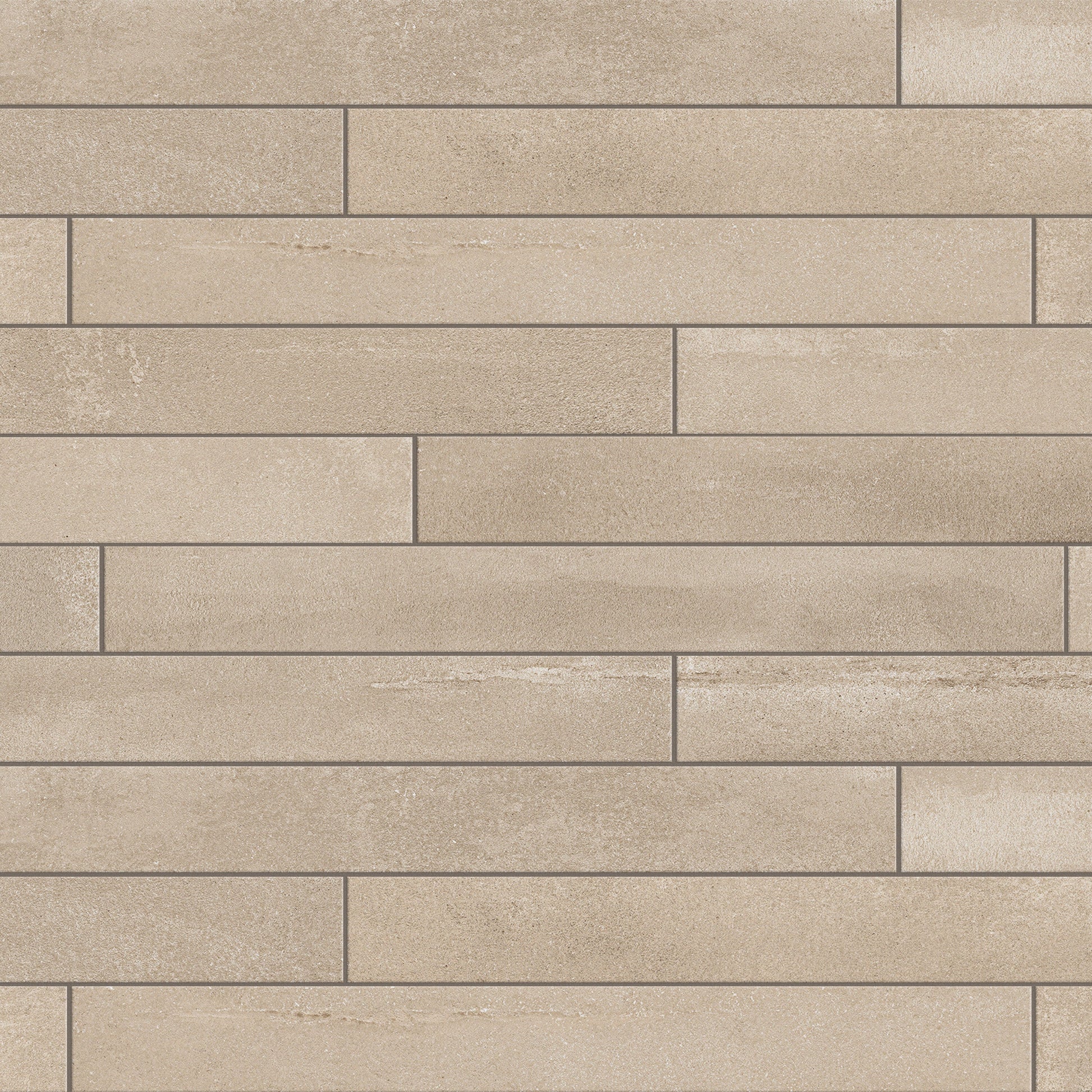 Affinity Tile Tucson Beige 2-in x 18-in Matte Porcelain Cement look Floor and Wall Tile product image