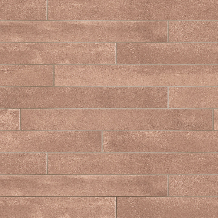 Affinity Tile Tucson Cotto 2-in x 18-in Matte Porcelain Cement look Floor and Wall Tile product image