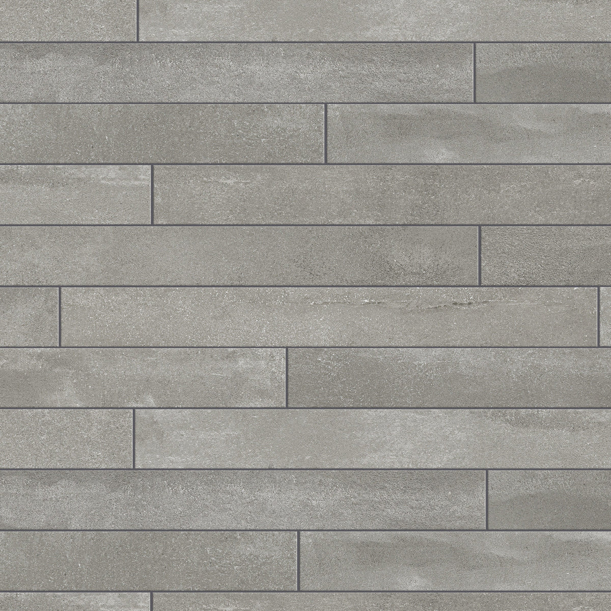 Affinity Tile Tucson Dark Grey 2-in x 18-in Matte Porcelain Cement look Floor and Wall Tile product image
