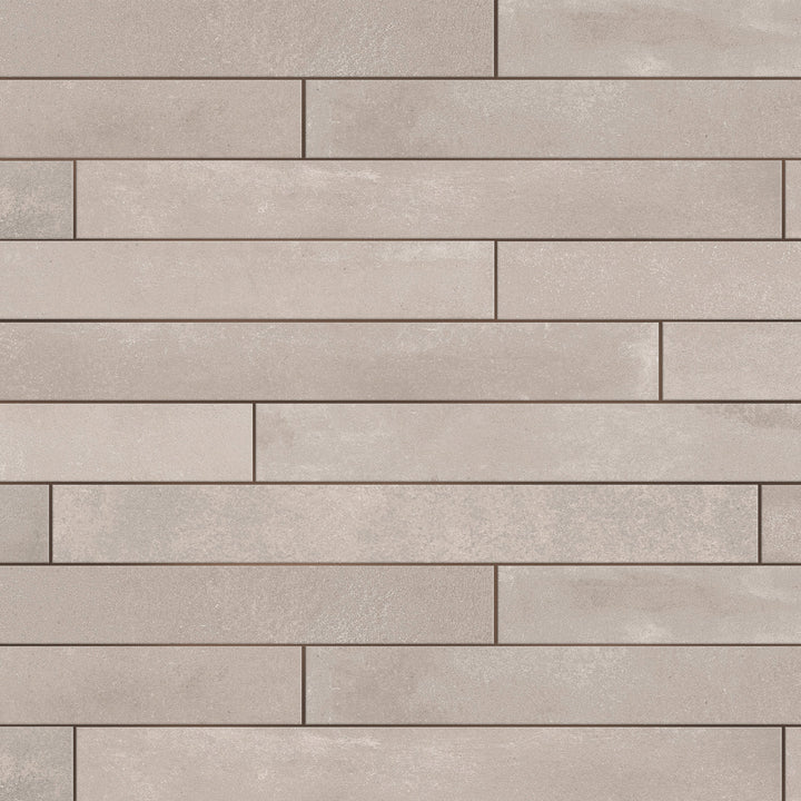 Affinity Tile Tucson Greige 2-in x 18-in Matte Porcelain Cement look Floor and Wall Tile product image