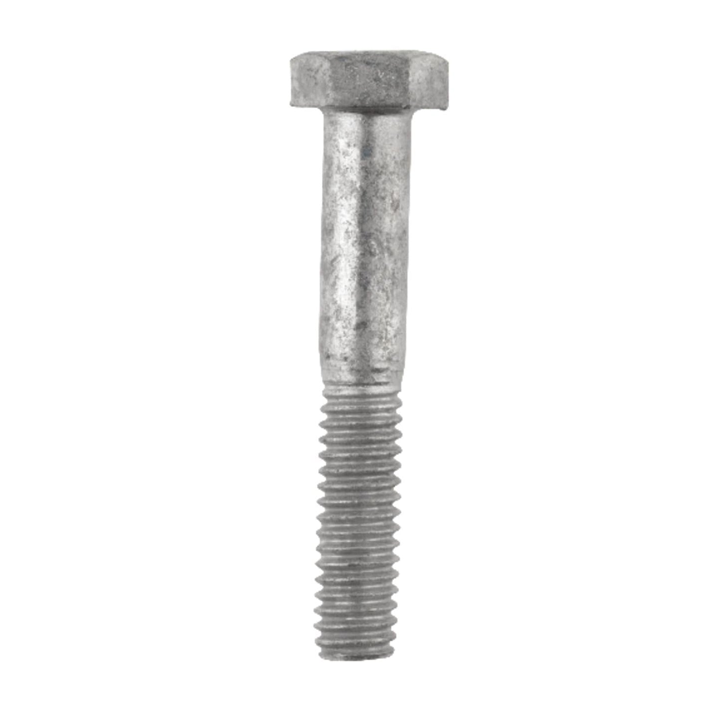 Hillman 5/16 in. D x 2 in. L Hot-Dipped Galvanized Steel Hex Bolt, 100-Pack