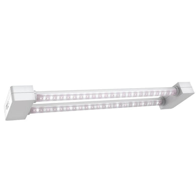 2 ft. 2-Light 30-Watt White Full Spectrum Daylight LED Non-Dimmable Indoor Linkable Plant Grow Light Fixture - Super Arbor