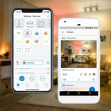 WiZ 72-Watt Equivalent BR30 Tunable Wi-Fi Connected Smart LED Light Bulb in White (4-Pack)