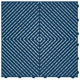 Swisstrax 15.75 in. x 15.75 in. Grey Ribtrax Smooth ECO Flooring (6-Tile/pack) (10 sq. ft.)