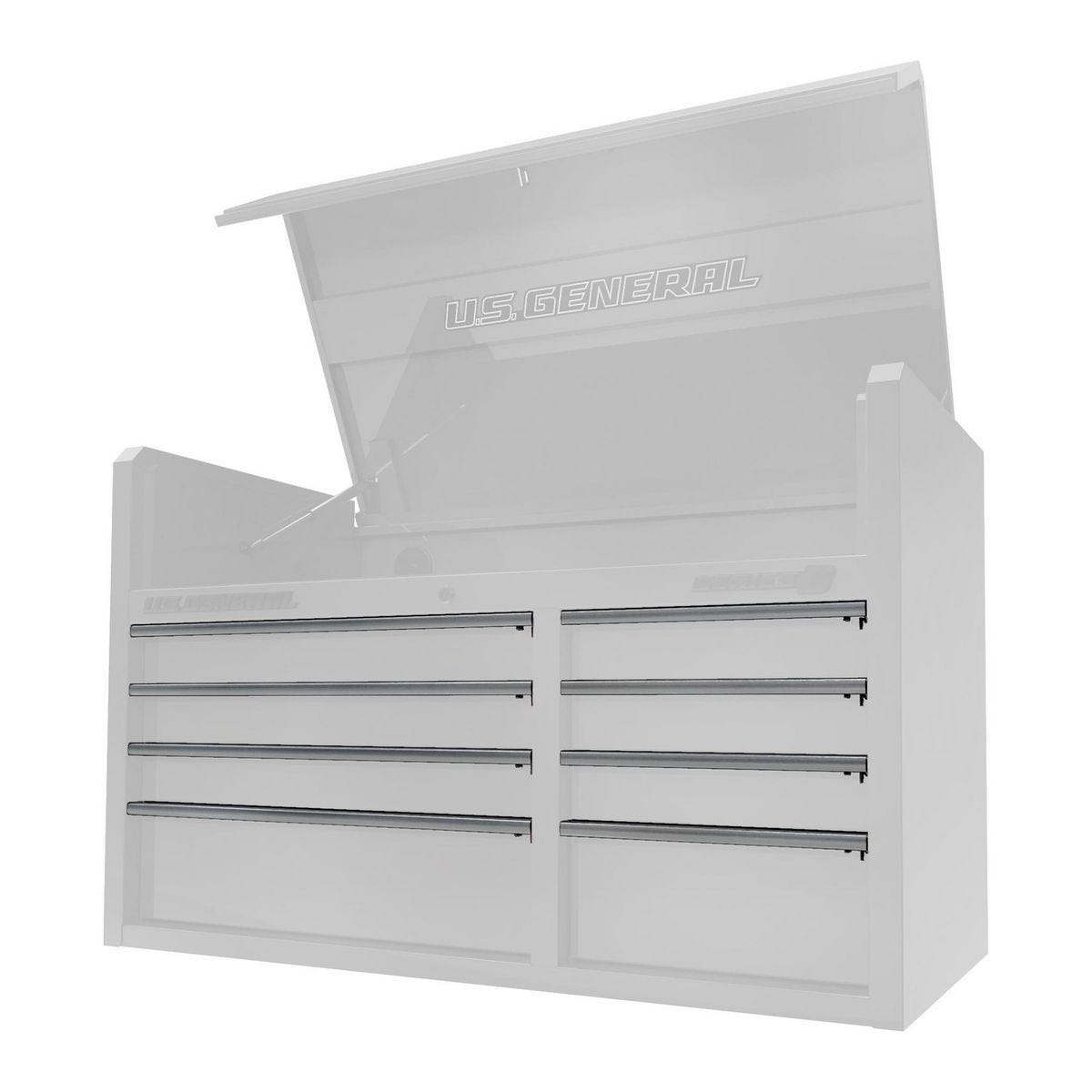 U.S. GENERAL Chrome Trim Kit for Series 3 42 in. Top Chest