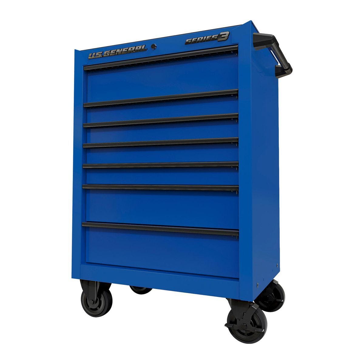 U.S. GENERAL 27 in. x 22 in. Roll Cab, Series 3, Blue